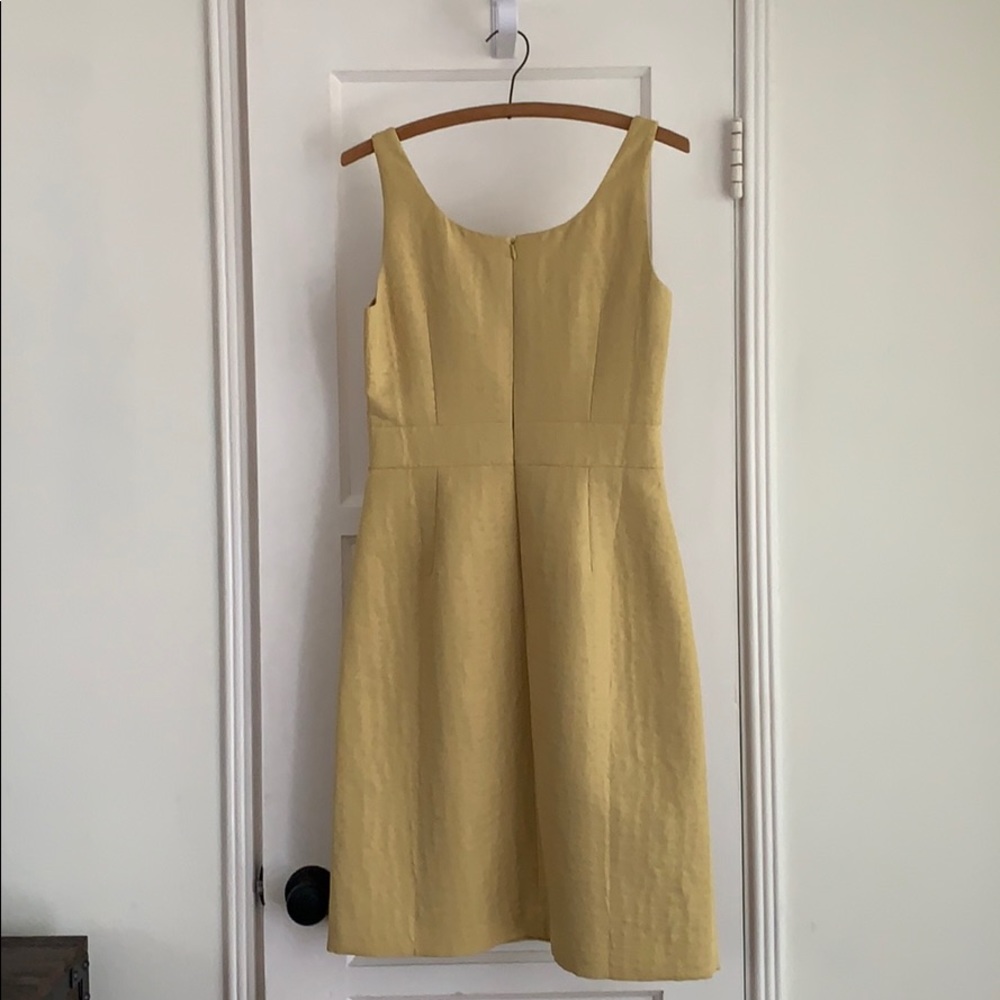 Light mustard yellow Banana Republic dress - Picture 2 of 2